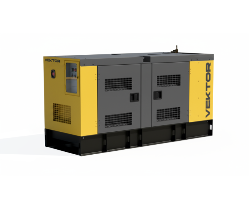 Дизельный генератор Vektor AD-350Y-T400 в шумозащитном кожухом-Tehinstrument