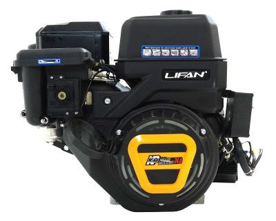 Двигатель Lifan KP500E ECC, вал ?25мм, катушка 18 Ампер (элемент возд. фильтра тип "зима")-Tehinstrument