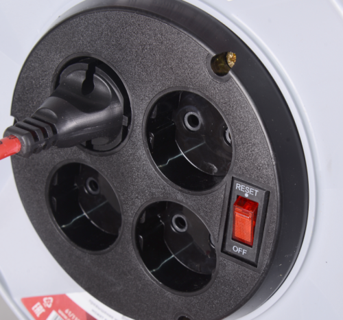 Удлинитель силовой на катушке Ресанта СУ-2х1-30/2 (с выкл., 4 розетки)-Tehinstrument