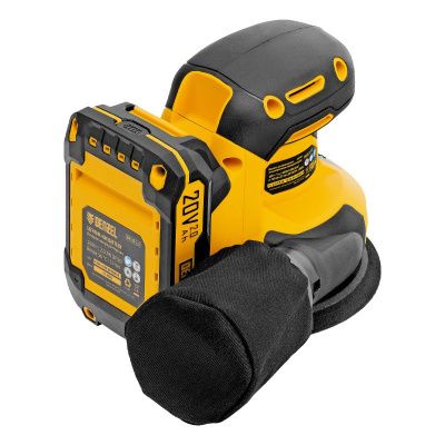 Машина шлифовальная эксцентриковая аккумуляторная Denzel CROSH-20-125, Li-Ion-Tehinstrument