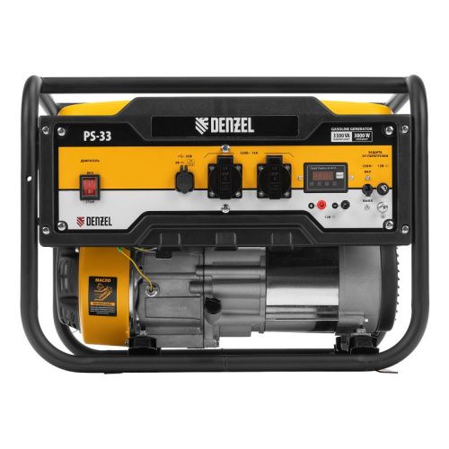 Генератор бензиновый Denzel PS 33-Tehinstrument