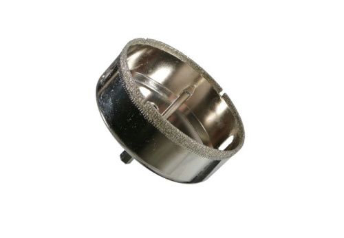 Коронка алмазн. По керам. Плитке и стеклу 80 х 55 мм,  с центрир. Сверл.  Sturm-Tehinstrument