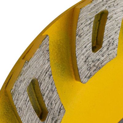 Чашка алмазная зачистная, 125 мм, Турбо Denzel-Tehinstrument