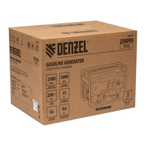 Генератор бензиновый Denzel PS 25-Tehinstrument