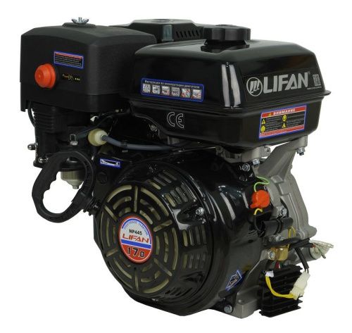 Двигатель Lifan NP445, вал ?25мм, катушка 3 Ампера-Tehinstrument