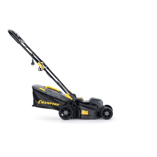 Газонокосилка эл. CHAMPION EM3414 (1,4 кВт травосб. 35л ширина 340мм 20-70мм, 10,7кг)-Tehinstrument