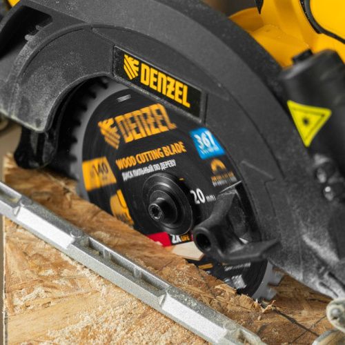 Пильный диск по дереву ф140 х 20 мм, 36 зубов Denzel-Tehinstrument