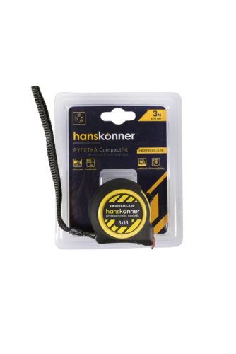 Рулетка 3x16мм, Hanskonner-Tehinstrument