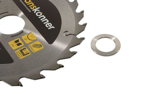 Пильный диск по дереву 165x30/20мм, 24 зубьев, Hanskonner-Tehinstrument