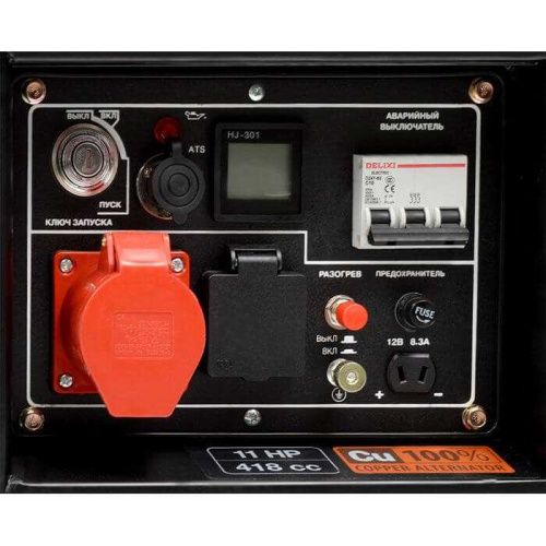 Дизельный генератор DAEWOO DDAE 6000 XE-3 (электростанция DAEWOO DDAE 6000XE-3)-Tehinstrument