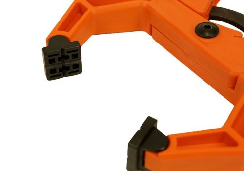 Струбцина клещеобразная с храповым механизмом, длина 226мм, зев 75мм,  Sturm-Tehinstrument