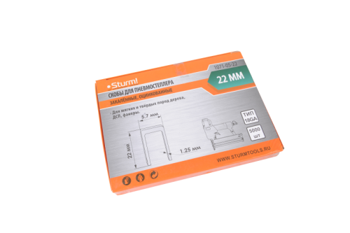 Скобы для пневмо степлера  Sturm 1071-05-22-Tehinstrument