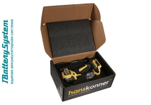 Аккумуляторный ударный винтоверт Hanskonner HCD20280BL 1BatterySystem-Tehinstrument