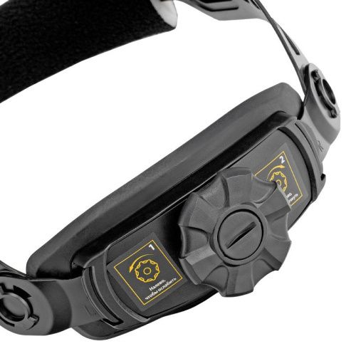 Щиток защитный лицевой (маска сварщика) F9, см. окно 100x60, Real Color, DIN 4-8/9-13// Denzel-Tehinstrument