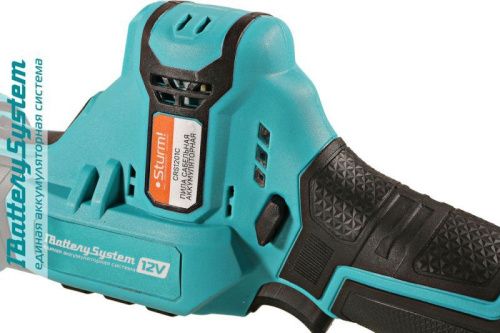 Аккумуляторная сабельная пила  Sturm CRS1201C 1BatterySystem12V-Tehinstrument