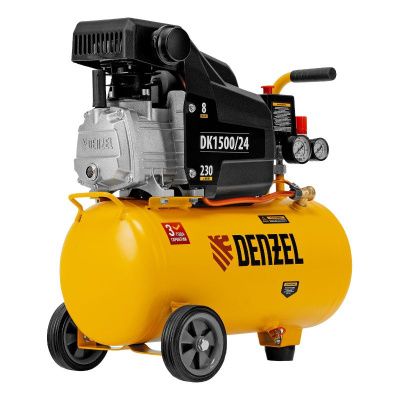 Компрессор воздушный Denzel DK1500/24, Х-PRO-Tehinstrument