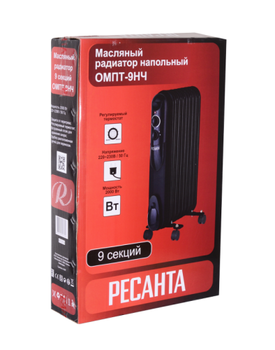 Масляный радиатор РЕСАНТА ОМПТ-9НЧ-Tehinstrument