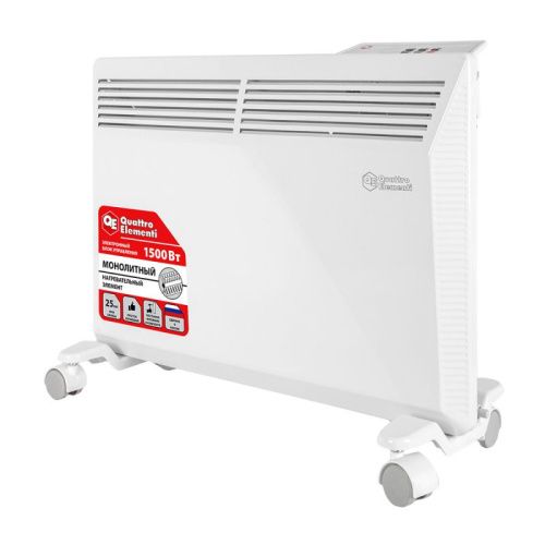 Нагреватель воздуха электрический QUATTRO ELEMENTI QE-1500KME конвекторный-Tehinstrument