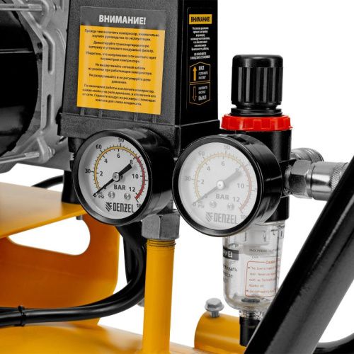 Компрессор безмасляный, малошумный Denzel DLS 1800/100-Tehinstrument
