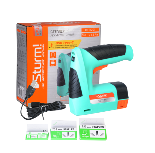 Аккумуляторный степлер Sturm Haus Master CET1201-Tehinstrument