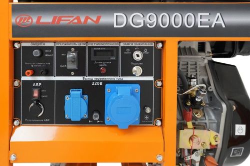 Генератор Lifan-DG9000EA дизельный-Tehinstrument