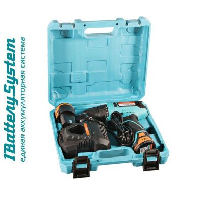 Аккумуляторный шуруповерт CD1240C BatterySystem12V-Tehinstrument