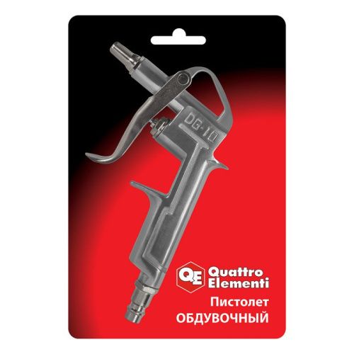 Пистолет обдувочный QUATTRO ELEMENTI короткий носик-Tehinstrument