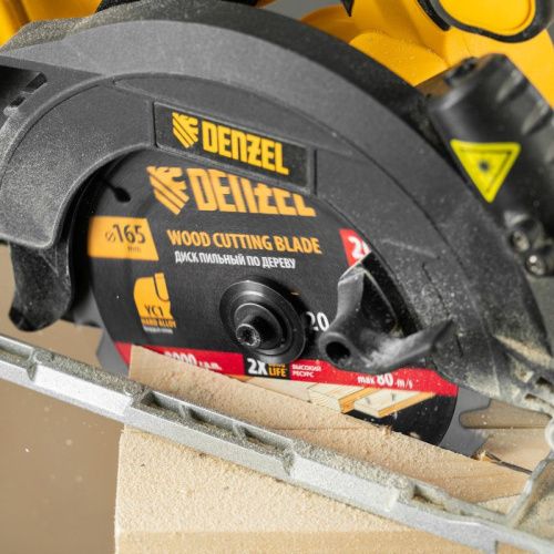 Пильный диск по дереву с гвоздями, ф165 х 20 мм, 20 зубов Denzel-Tehinstrument