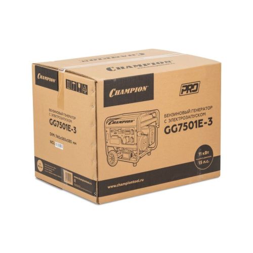 Бензиновый генератор CHAMPION GG7501E-3-Tehinstrument