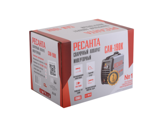 Сварочный аппарат инверторный Ресанта САИ 190К (компакт)-Tehinstrument