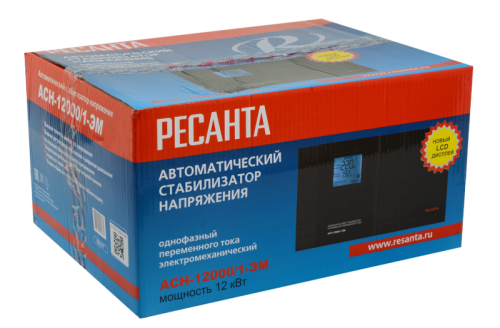 Стабилизатор напряжения РЕСАНТА АСН-12000/1-ЭМ-Tehinstrument