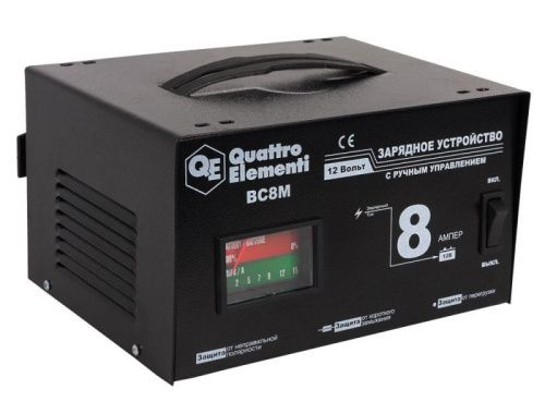 Зарядное устройство QUATTRO ELEMENTI BC  8M-Tehinstrument