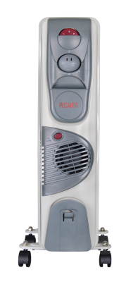 Масляный радиатор РЕСАНТА ОМ-12НВ с вентилятором-Tehinstrument