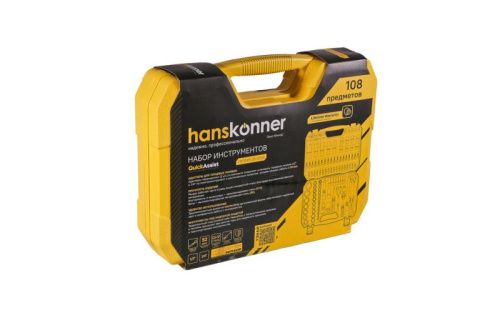 Набор инструментов для автомобиля 108 предметов Hanskonner-Tehinstrument