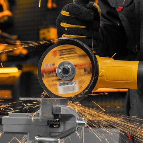 Машина шлифовальная угловая AG125-1500, 1500 Вт, 125 мм, 3000-11000 об/мин Denzel-Tehinstrument