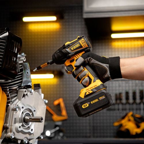 Винтоверт ударный аккумуляторный бесщет Denzel CID-IB-200-Tehinstrument