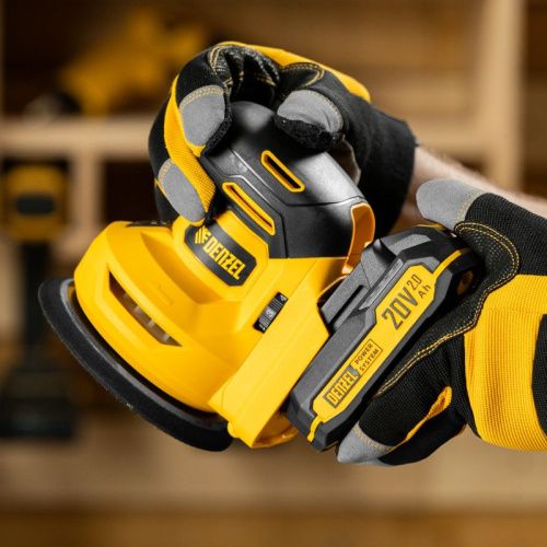 Машина шлифовальная эксцентриковая аккумуляторная Denzel CROSH-20-125, Li-Ion-Tehinstrument