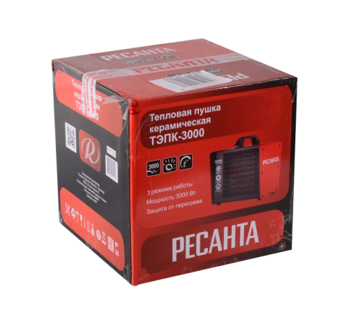 Электрическая тепловая пушка РЕСАНТА ТЭПК-3000-Tehinstrument