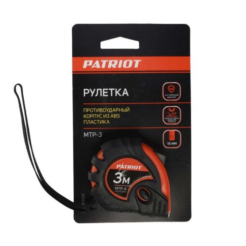 Рулетка измерительная Patriot MTP-3-Tehinstrument