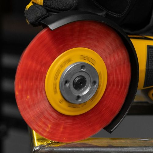 Щетка для УШМ, 125 мм, Плоская, нейлоновая щетина, посадка 22,2 мм Denzel-Tehinstrument