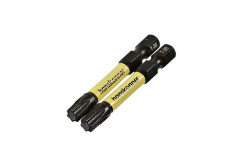 Биты t30x50мм, impactpower, торсионные, 2шт, Hanskonner-Tehinstrument