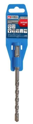 Бур SDS+ 16x160 мм с твердосплавной напайкой, СПИРАЛЬ S4 , Союз-Tehinstrument