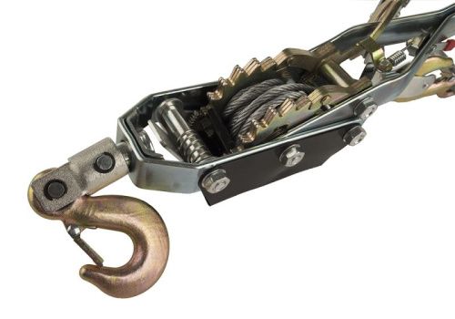 Лебедка рычажная 4т, 2 храповых колеса, трос 3м,  Sturm-Tehinstrument
