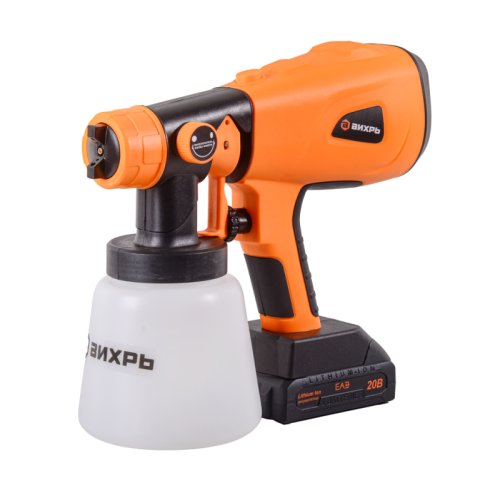 Краскопульт аккумуляторный Вихрь АКП-20Li-Tehinstrument