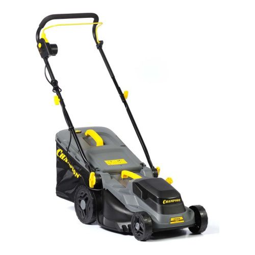 Газонокосилка эл. CHAMPION EM3816 (1,6 кВт пласт.+ткань травосб. 42л ширина 380мм 30-75мм, 11,3кг)-Tehinstrument