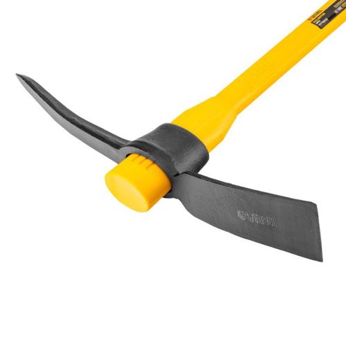 Кирка 2250 г, широкая, фиберглассовая обрезиненная рукоятка 900 мм Denzel-Tehinstrument