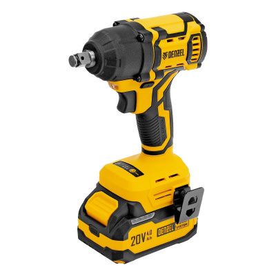 Бесщеточный аккумуляторный ударный гайковерт Denzel CIWH-BL-20-500, Li-Ion, 20 В-Tehinstrument