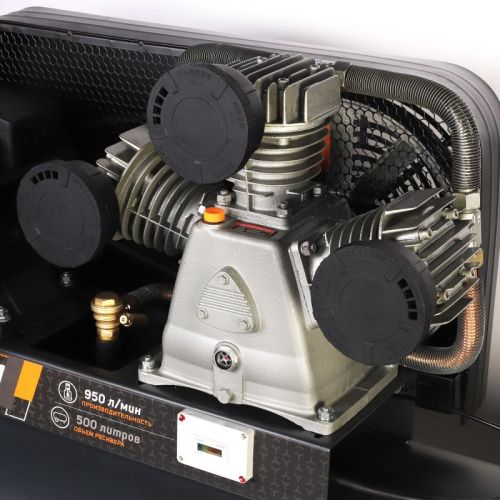 Компрессор поршневой ременной PATRIOT KRX 950 L500 D-Tehinstrument