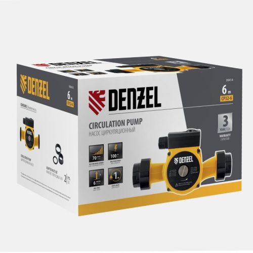 Циркуляционный насос Denzel CP32-6-Tehinstrument