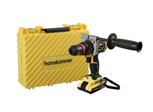 Аккумуляторный шуруповерт Hanskonner HCD1865BLC Unibattery-Tehinstrument
